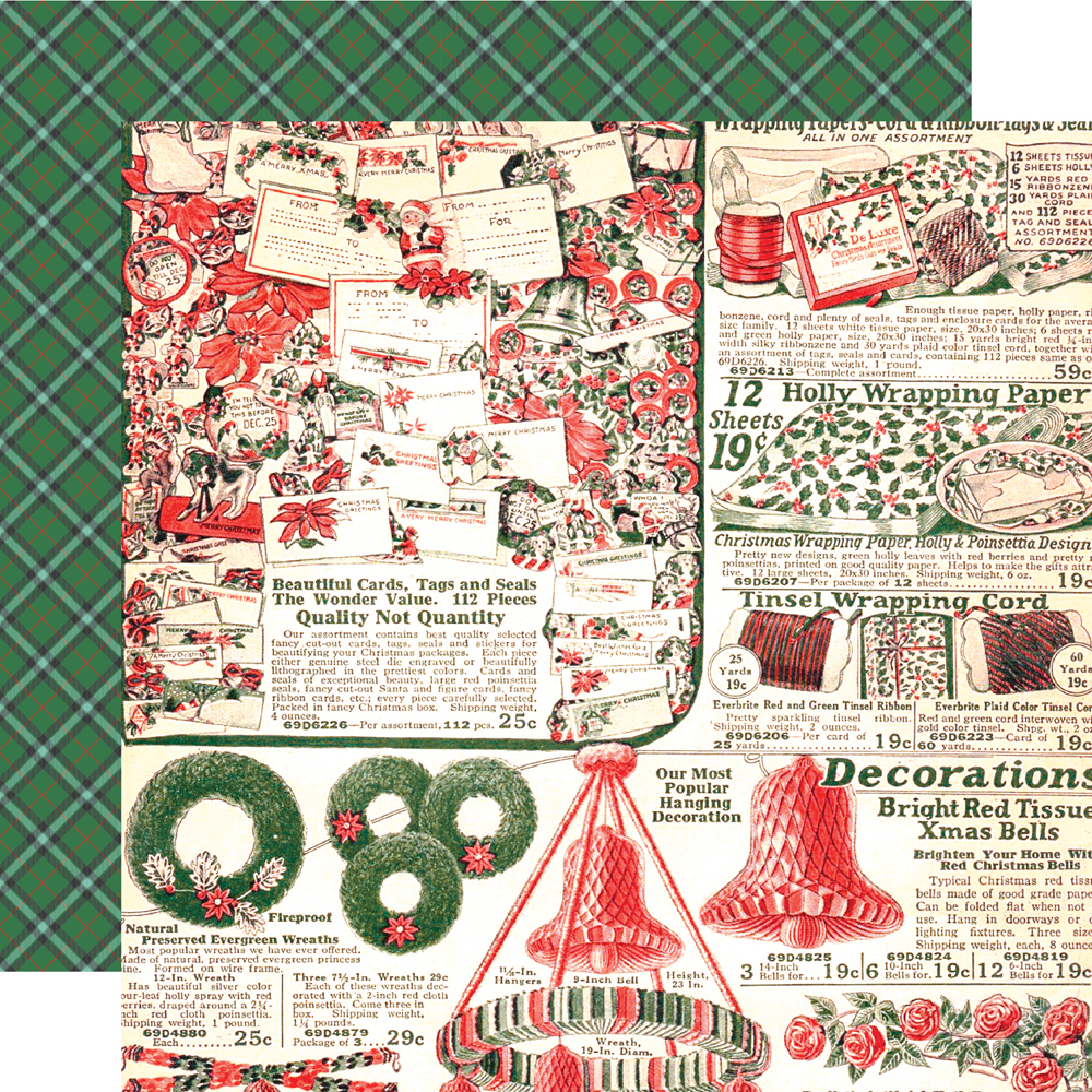 Simple Stories Simple Vintage Holly Jolly All Wrapped Up