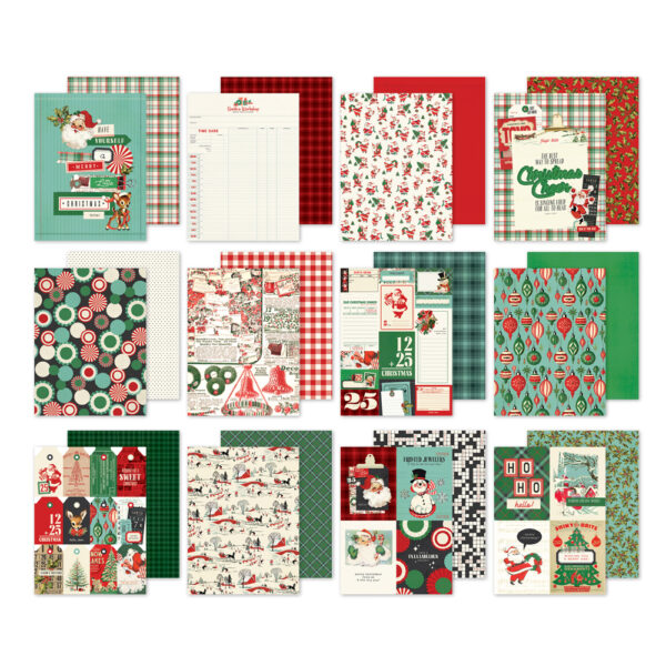 Simple Stories Simple Vintage Holly Jolly 6X8 Pad