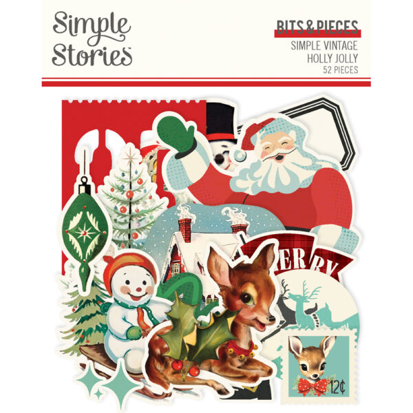 Simple Stories Simple Vintage Holly Jolly Bits & Pieces