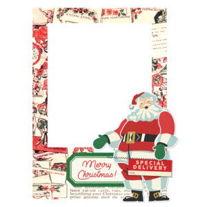 Simple Stories Simple Vintage Holly Jolly Chipboard Frames