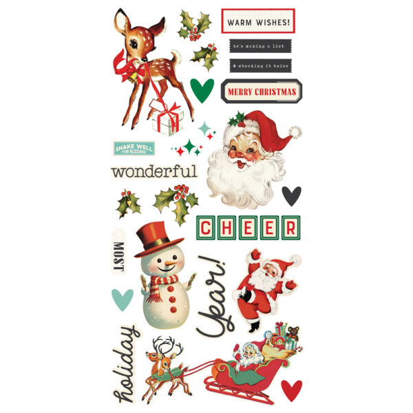 Simple Stories Simple Vintage Holly Jolly Simple Cards Card Kit