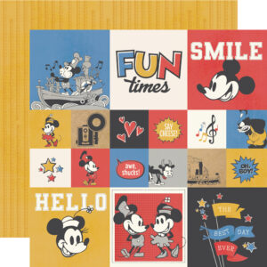 Simple Stories Say Cheese Classic Mouse 2X2/4X4 Elements