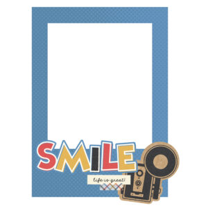 Simple Stories Say Cheese Classic Mouse Chipboard Frames