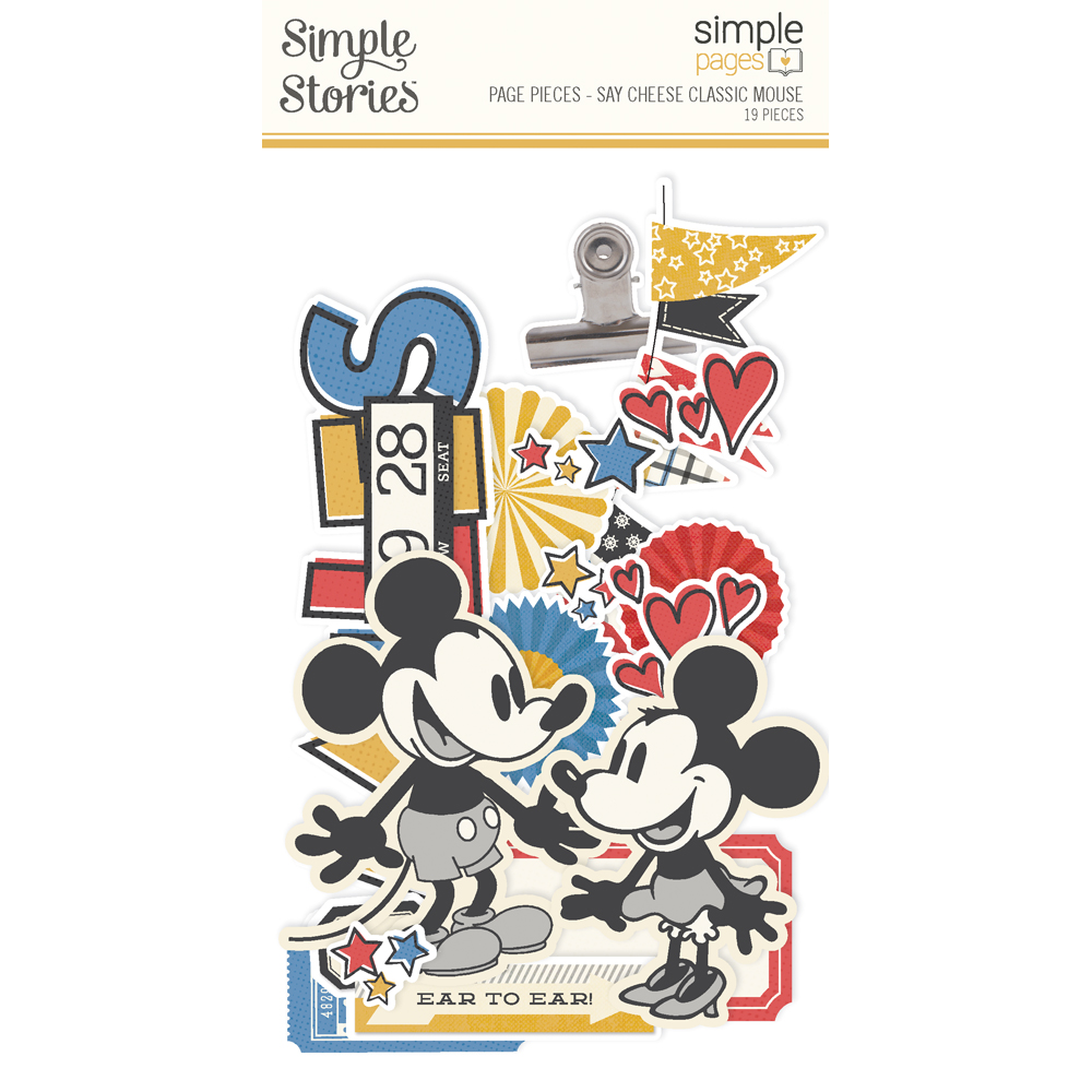 Simple Stories Say Cheeseclassic Mouse Simple Pages Page Pieces