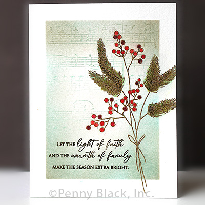 Penny Black Stamp Fragile