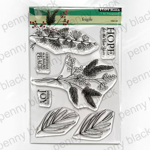 Penny Black Stamp Fragile