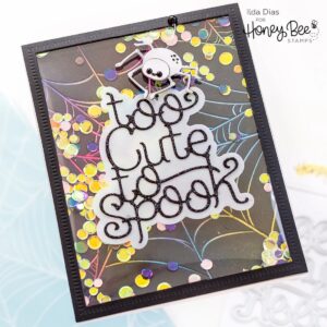 HONEY BEE EMBOSSING FOLDER FALL FOREST