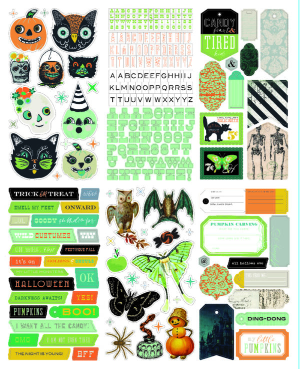 Fancy Pants Hallow's Eve Sticker Book