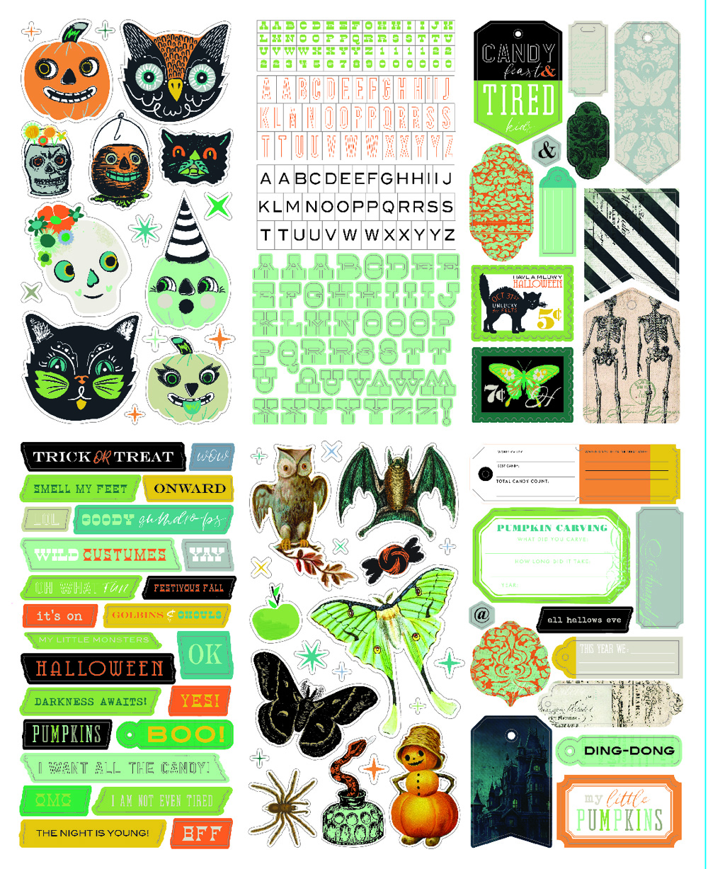 Fancy Pants Hallow’s Eve Sticker Book