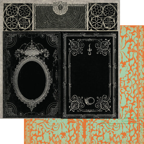 Fancy Pants Hallow's Eve 12X12 Filigree Fancy