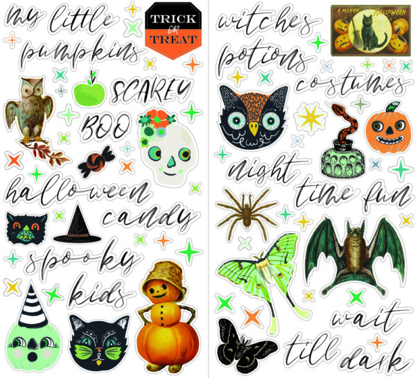 Fancy Pants Hallow's Eve Foam Stickers