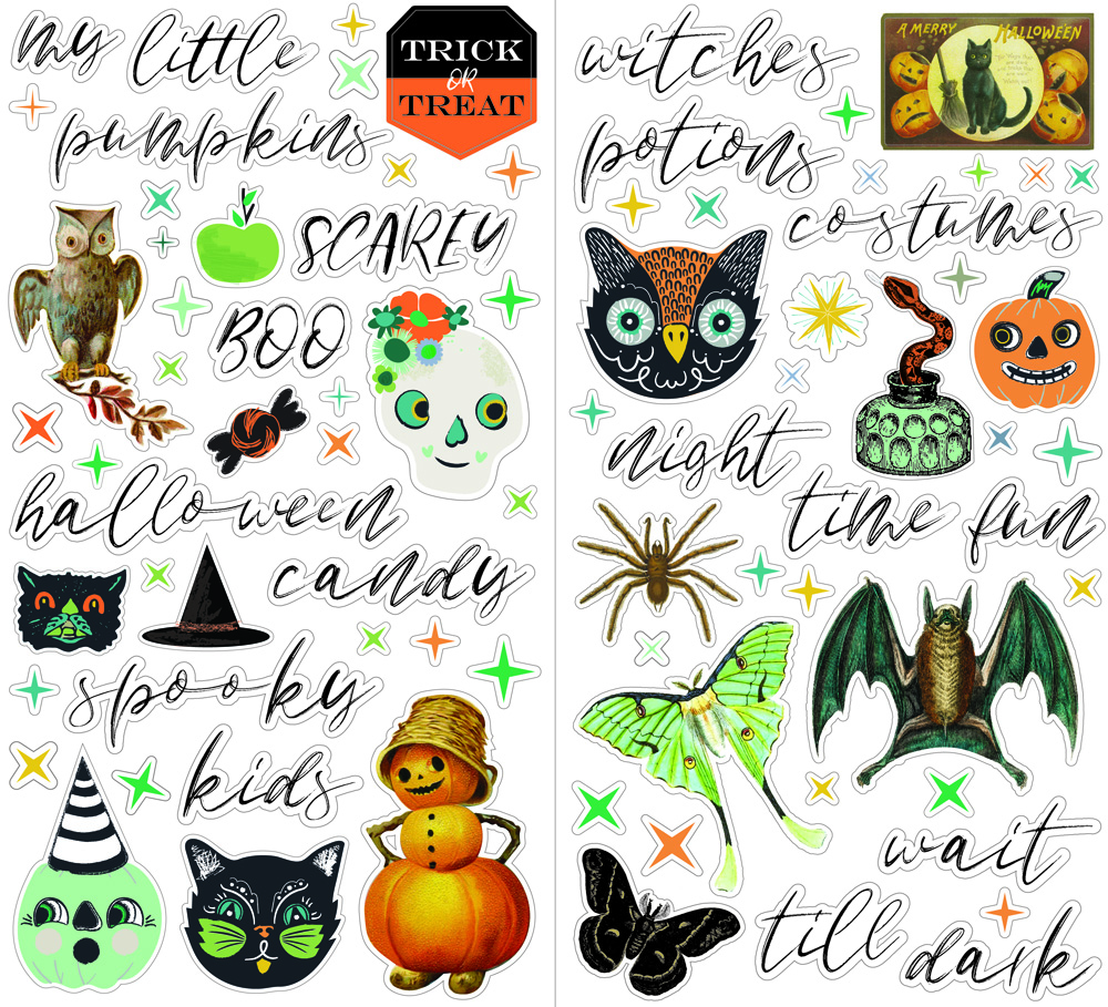 Fancy Pants Hallow's Eve Foam Stickers