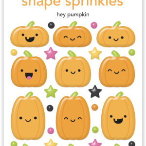 Doodlebug Hey Pumpkin Shape Sprinkles