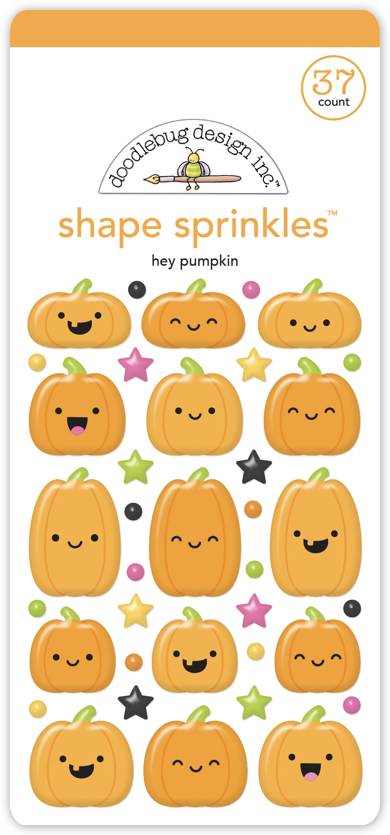 Doodlebug Hey Pumpkin Shape Sprinkles