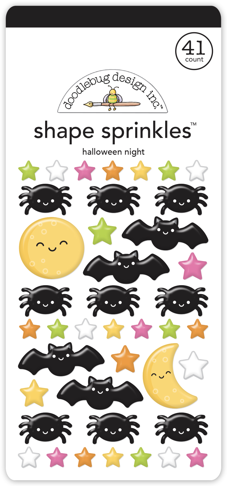 Doodlebug Hey Pumpkin Halloween Night Shape Sprinkles