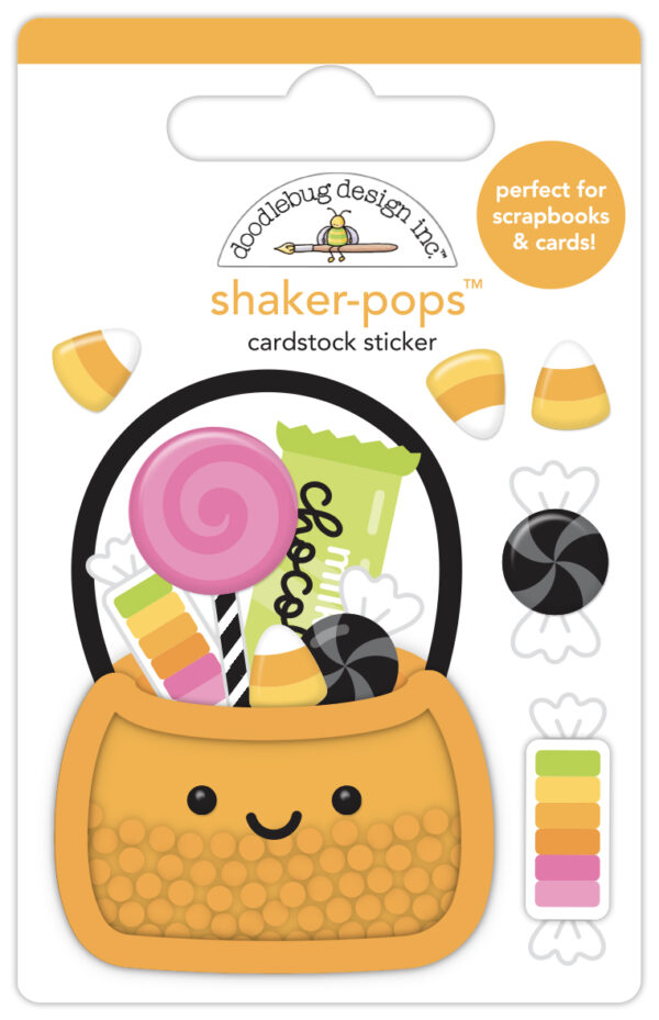 Doodlebug Hey Pumpkin Trick or Treats Shaker-pops