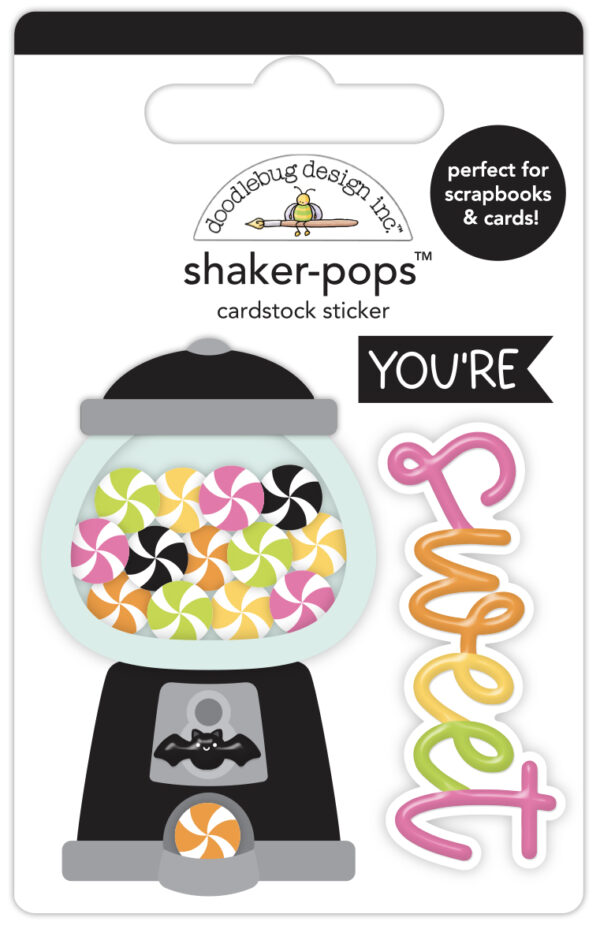 Doodlebug Hey Pumpkin Spooky Sweet Shaker-pops