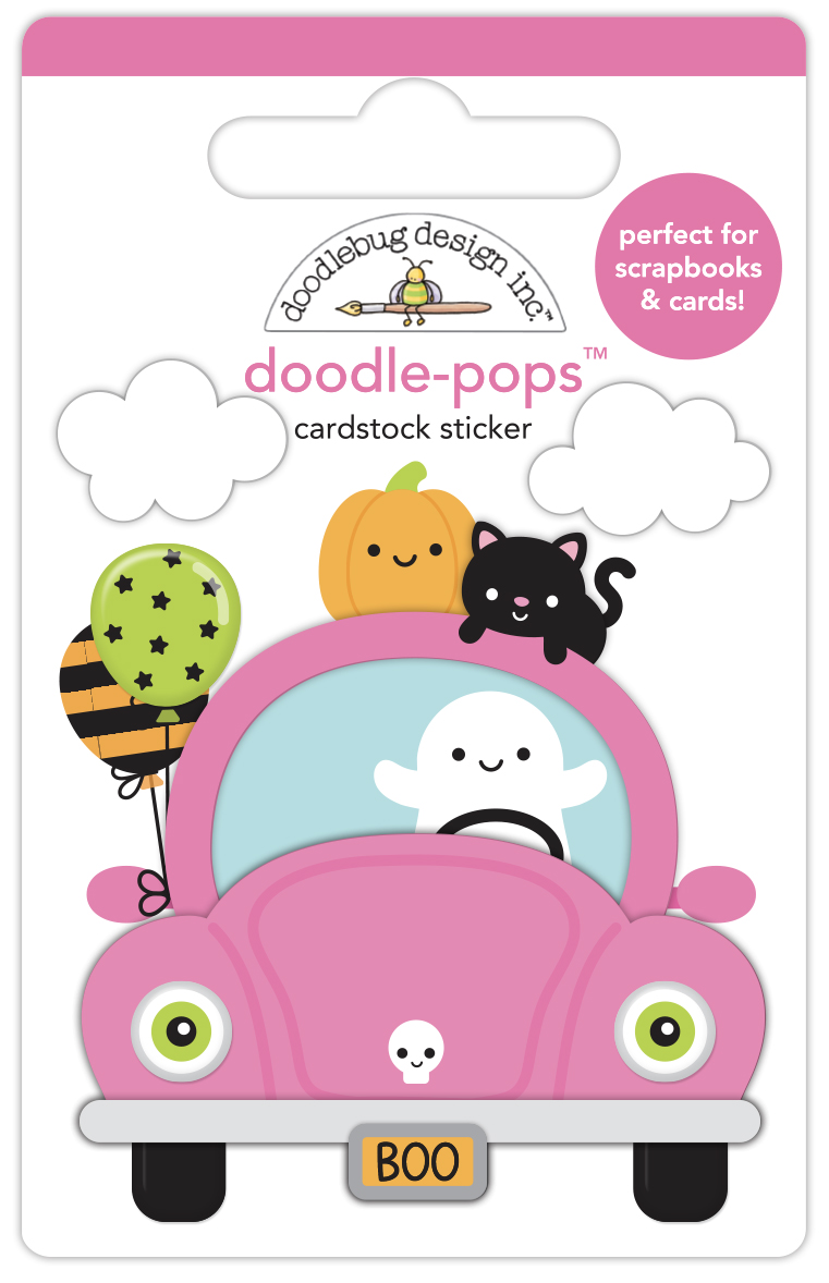 Doodlebug Hey Pumpkin Boo Cruise Doodle-pops