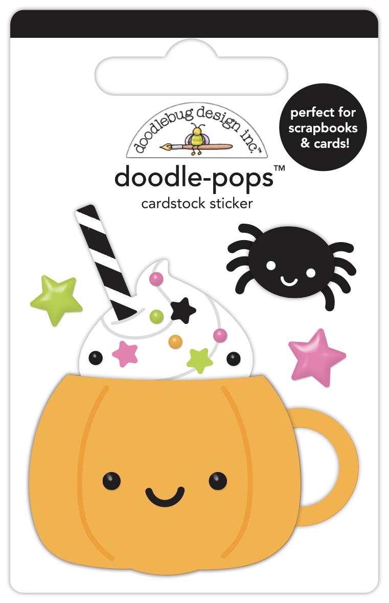 Doodlebug Hey Pumpkin Pumpkin Latte Doodle-pops