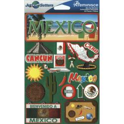 REMINISCE JET SET II MEXICO STICKER