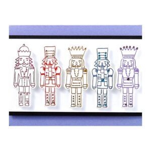 SPELLBINDERS PRESS PLATE NUTCRACKER TRIO