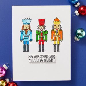 SPELLBINDERS PRESS PLATE NUTCRACKER TRIO