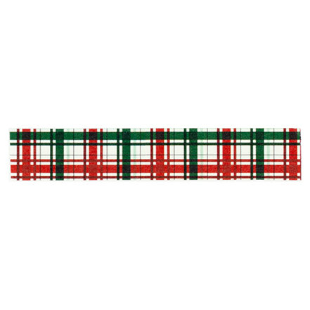 Echo Park Baking Spirits Bright Washi Tape - Festive Plaid