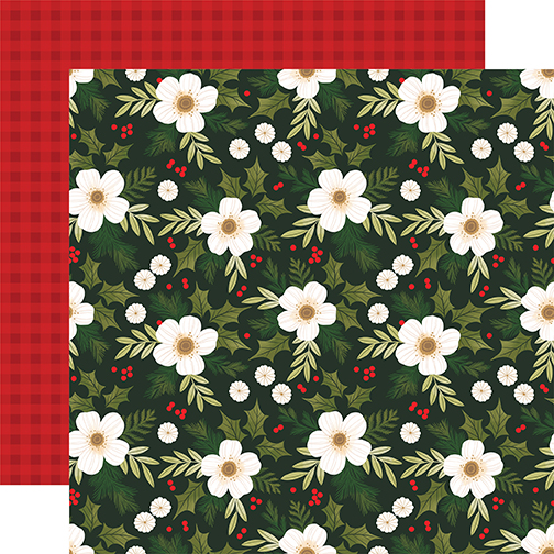 Echo Park Christmas Joy 12X12 Festive Floral