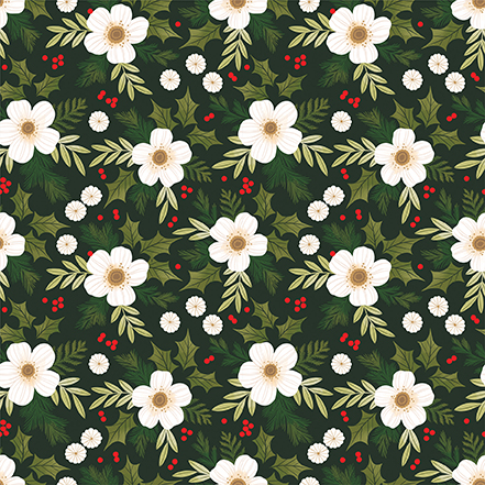 Echo Park Christmas Joy 12X12 Festive Floral