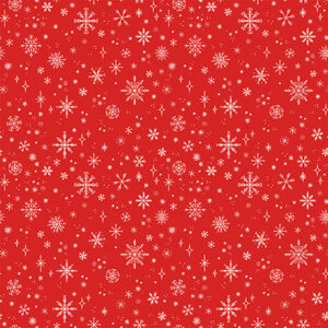 Echo Park Christmas Joy 12X12 Red Snowflakes