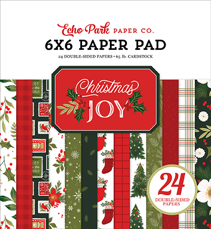 Echo Park Christmas Joy 6X6 Paper Pad