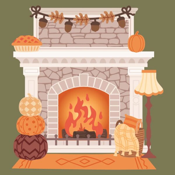 HONEY BEE DIE LOVELY LAYERS FIREPLACE FALLOWEEN