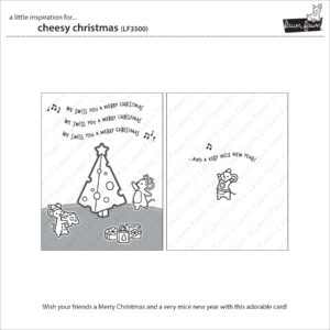 Lawn Fawn Stamp Cheesy Christmas