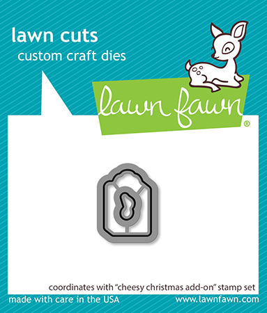 Lawn Fawn Die Cheesy Christmas Add-on