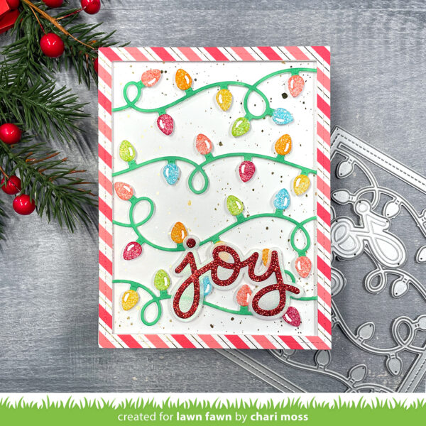 Lawn Fawn Die Scripty Joy Outline Add-on