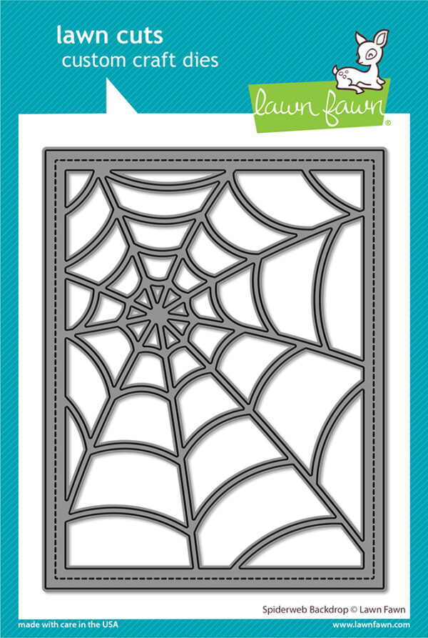 Lawn Fawn Die Spiderweb Backdrop