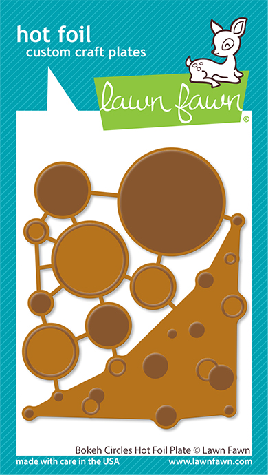 Lawn Fawn Hot Foil Plate Bokeh Circles