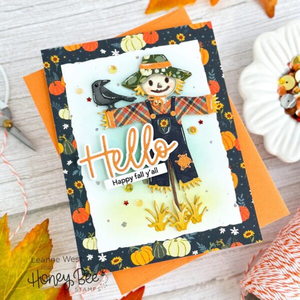 HONEY BEE DIE LOVELY LAYERS SCARECROW