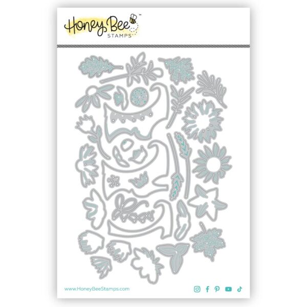 HONEY BEE DIE LOVELY LAYERS MINI FALL FLORALS