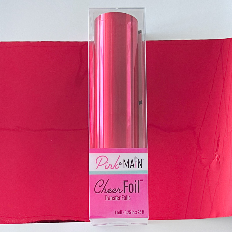 Pink & Main Cheerfoil Cherry Red