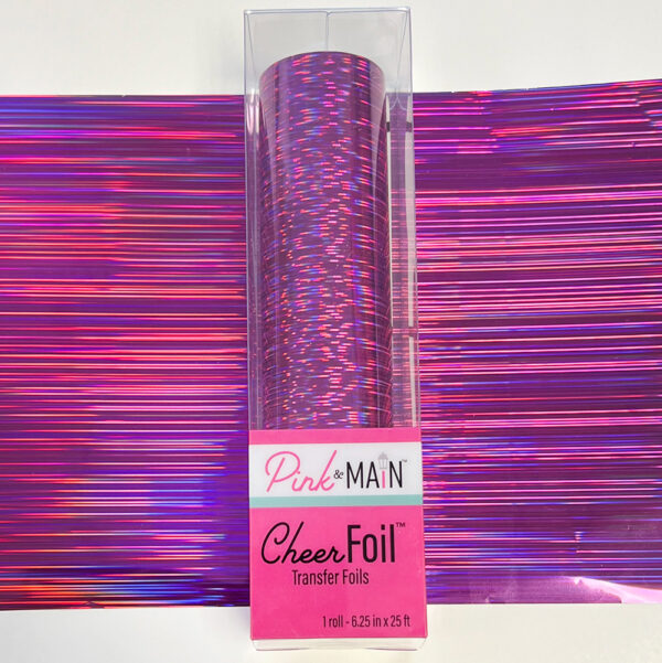 Pink & Main Cheerfoil Streaks Purple