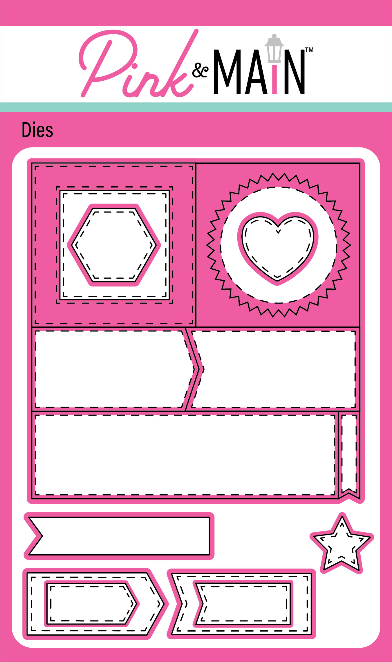 Pink & Main Die Card Cut Essentials 2