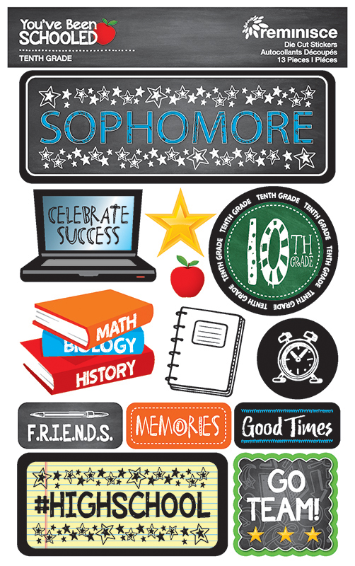 REMINISCE YOU'VE BEEN SCHOOLED SOPHOMORE STICKER