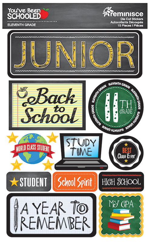 REMINISCE YOU'VE BEEN SCHOOLED JUNIOR STICKER