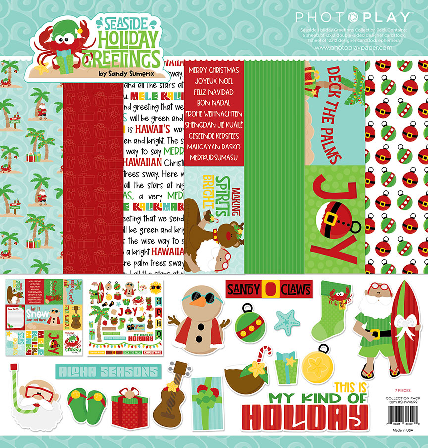 PP Seaside Holiday Greetings Collection Pack