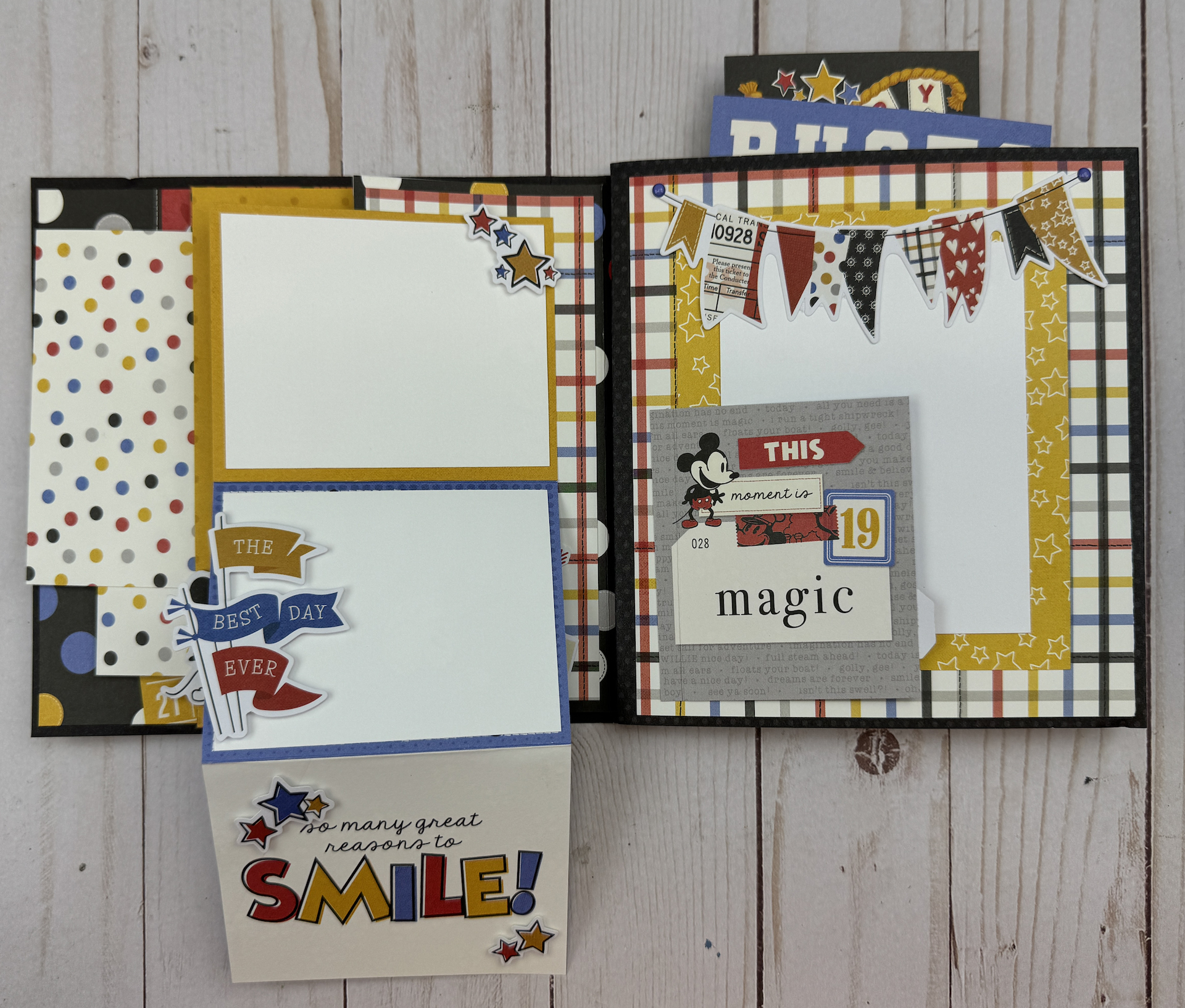 Simple Stories Say Cheese Classic Mouse Flip Album