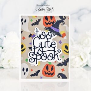 HONEY BEE DIE HONEY CUTS HAPPY HAUNTING