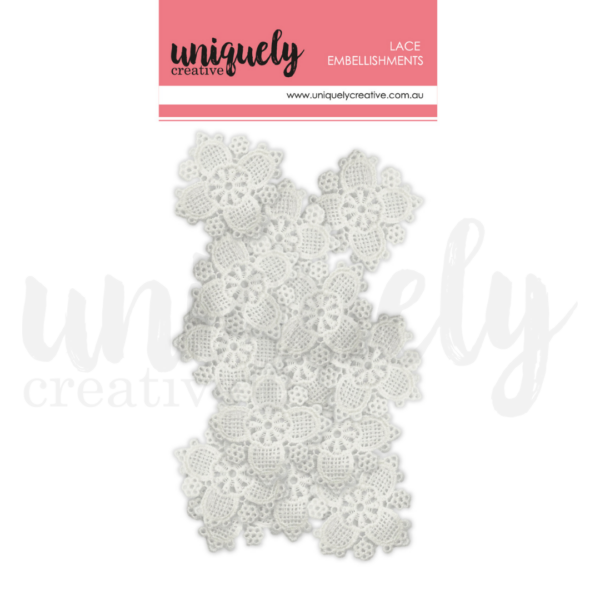 Uniquely Creative Delicate Lace Flowers