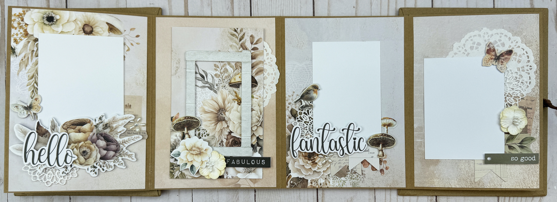 Uniquely Creative Willow & Grace Accordion Album