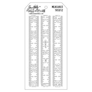 STAMPERS ANONYMOUS TIM HOLTZ LAYERING STENCIL MEASURED